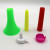 Children's educational toys plastic three-section whistle horn football support cover 57CM