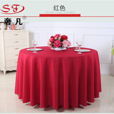 Hotel tablecloth table restaurant wedding table cloth plain cloth