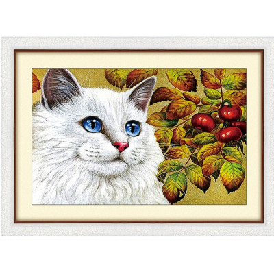 Russian diamond painting cat devil round Diamond Hot style supply of Hot selling