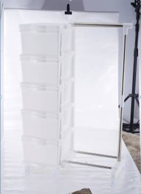 Multifunctional Universal Wheel Children's Storage Cabinet Assembled Cabinet
