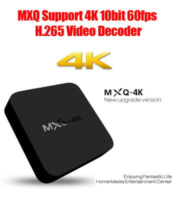 MXQ-4k set-top box quad core Android TV network