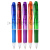 Multifunctional Visual Eight-Color Ballpoint Pen Cute Multi-Color Ballpoint Pen Press Color Oil Pen 8 Refill