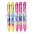 Multifunctional Visual Eight-Color Ballpoint Pen Cute Multi-Color Ballpoint Pen Press Color Oil Pen 8 Refill