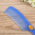 Manufacturer direct selling heat - resistant anti - static comb fashion plastic comb