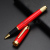 Hot Chinese Style Red Porcelain Pen Blue and White Ceramic Pen Baking Paint for Metal Gift Pen Metal Roller Pen