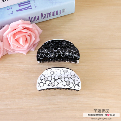 Hair ornament Hair catch head flower dish Hair clip Hair ornament catch card shower clip