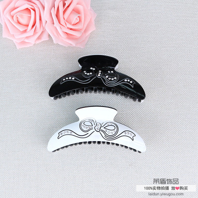 Korean edition hair accessories acrylic hair catch clip headwear bath catch clip