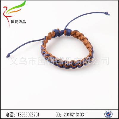 Korean Leather Rope Bracelet