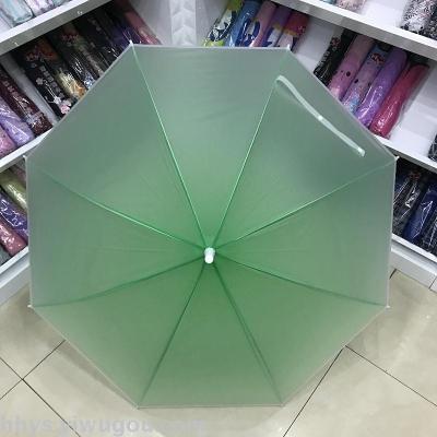 5cm EVA Sand gradient, Transparent umbrella, straight umbrella, Children's umbrella, EVA umbrella
