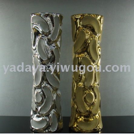 手工打沙花瓶落地花瓶花器高