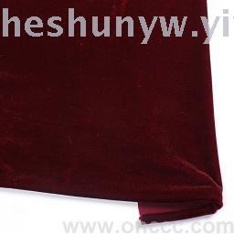 暗红色金丝绒布料.........