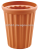 round Plastic New Thickened Flowerpot High-Leg Flowerpot