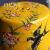 American country vintage yellow flower hand-painted ceramic decoration decoration Home Furnishing drum stool
