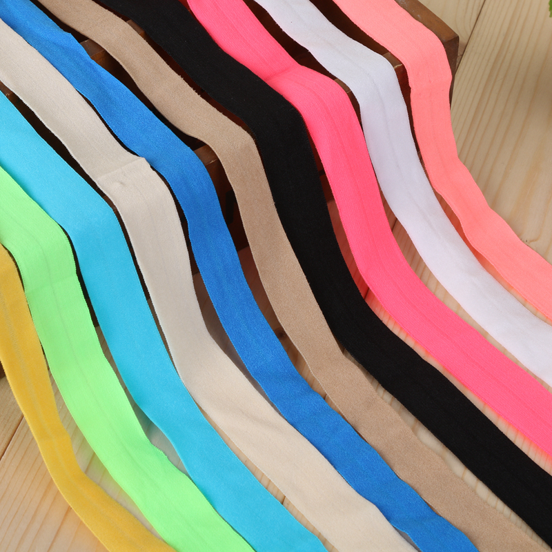 现货1.5 2.0锦纶对折包边带 包边条 环保染色 量大从优