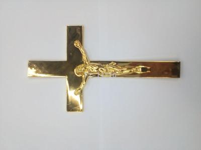 Direct sale of Jesus cross plastic coffin parts factory