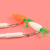 Korean Creative Stationery Supplies Cute Radish Pendant Gel Pen Student Prize Gift Black Gel Ink Pen