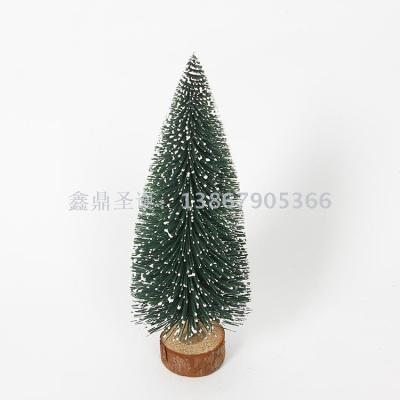 Mini Christmas tree tree tree snow Komatsu needle grasstrees Halloween desk set Lafite tree tree