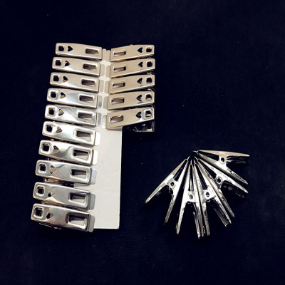 Stainless Steel Clip Flat Head