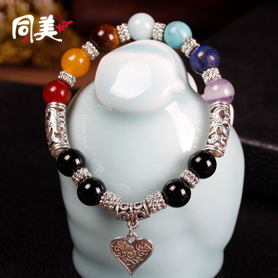 The supply of single ring Tibetan Silver Bracelet Lapis tiger spot Agate Bracelet