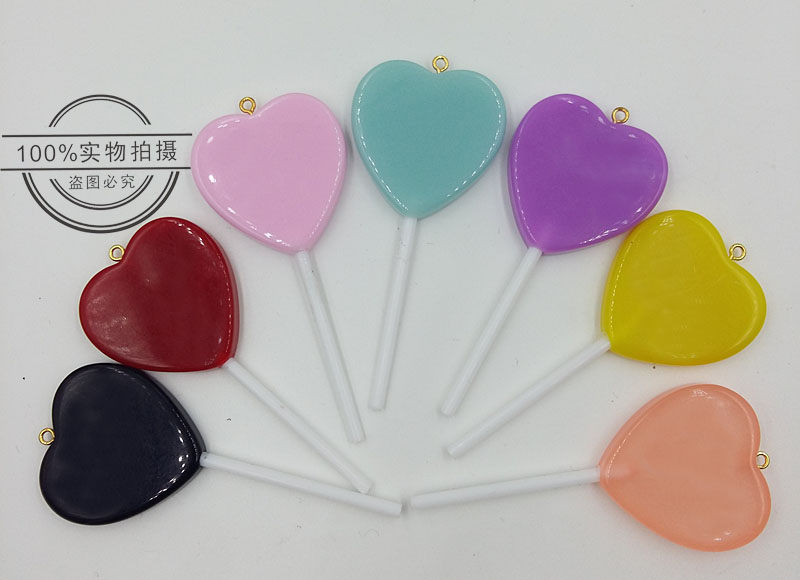 爱心棒棒糖 桃心棒棒糖 心形棒棒糖 爱心糖果