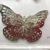 Copper Iron Metal Accessories Butterfly Hollow Multi-Layer Butterfly Decorative Material Retro Style Hairware