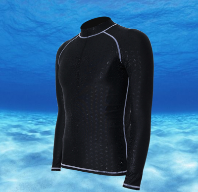 Waterproof quick dry men's long sleeved sunscreen clothing, women's diving suit diving suit