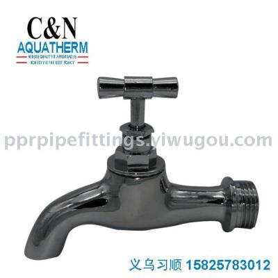 Copper foundry polishing slow boiling water mouth water washing machine taps South America chrome plated zinc alloy
