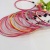 010 Double Candy Color Toothed Slim Hair Hoop Headband 3mm10 Color Hairpin Yiwu Small Jewelry