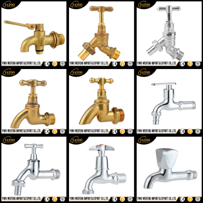 Foreign trade export brass faucet zinc alloy faucet hand wheel faucet