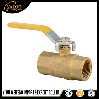 Factory direct sales two pieces of brass ball valve