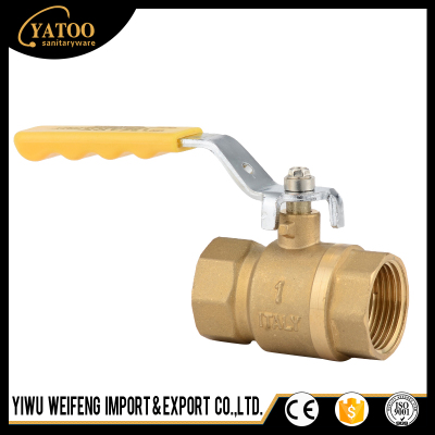 Factory direct sales two pieces of brass ball valve