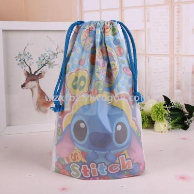 Double Layer PEVA Drawstring Bag Drawstring Bag Rope Handle Bag Waterproof Bag Beach Bag Eco-friendly Bag