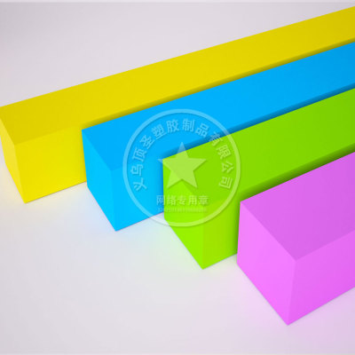 Color PE high foaming high elastic polyethylene two times foaming sheet material