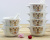 Jingdezhen business gift rice bowl meal plate surface bowl ceramic craft ceramic bowl tableware Nordic style tableware