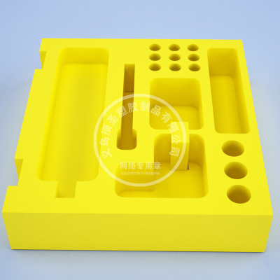 Flocking EVA tool box lining foam sponge lining indentation forming processing