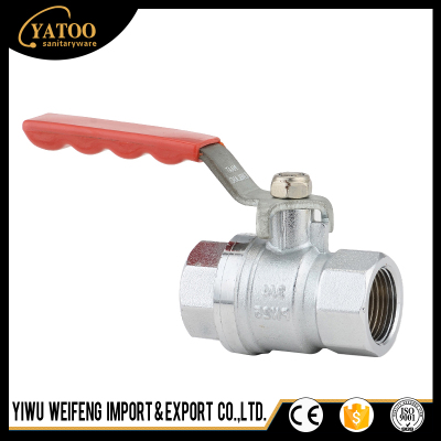 Brass alloy ball valve