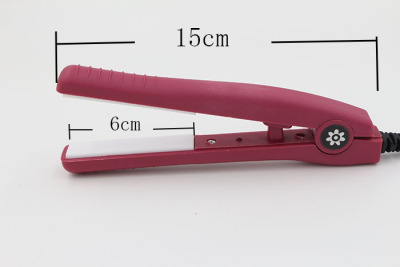 Mini hair straightener GM-818 bangs clip ceramic straightener
