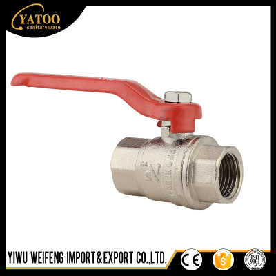 Factory direct sales brass ball valve zinc alloy ball valve