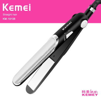 Kemei KM-19106 straight splints ceramic straight hair factory direct