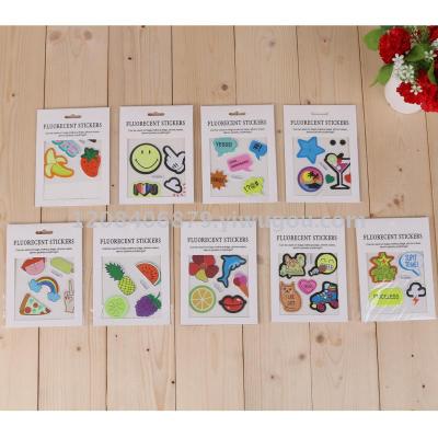 Stereo cartoon stickers stickers children cartoon stickers can be repeatedly paste paste bubble