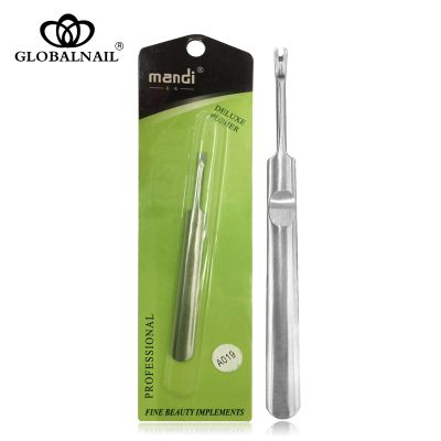 Nail Nail remover small steel pushing dual - purpose silver double - head dead skin deflector stainless steel