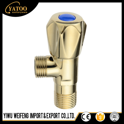 304 triangle valve high quality full precision copper hot and cold water stop valve angle angle valve switch