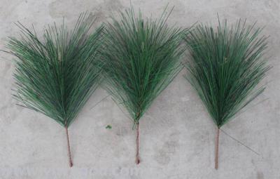 The simulation of anti ultraviolet green plant single head pine needle pine evergreen pine leaves welcome wholesale