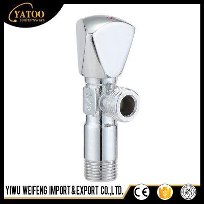 304 triangle valve cold and hot water switch full copper zinc alloy angle valve stop valve