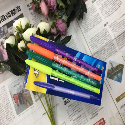 Oil pen stationery advertising pen flower
