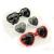 The explosion of love heart promotion sunglasses sunglasses heart-shaped glasses 340-4