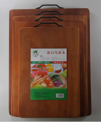 Imported black core wood cutting board