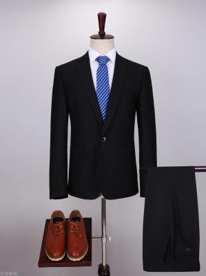 Men's wear suits are tailored for a groom's wedding dress
