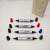 His 1008 double color office whiteboard pen erasable pen color pen