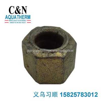 Wholesale construction parts through the wall of the double screw nut pair nut